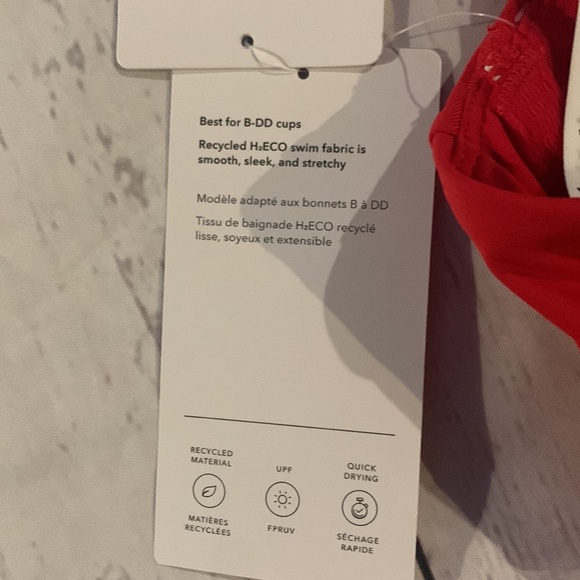 Athleta Bondi Bra Cup Bikini top - Picture 7 of 7